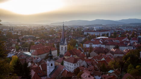 Ljubljana-Old-Town-Downtown-Aerial