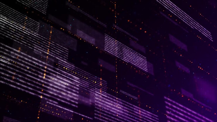 Programming code abstract technology background