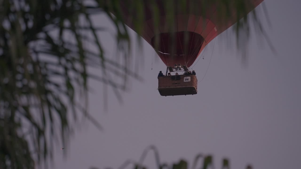 viaje en globo de aire caliente