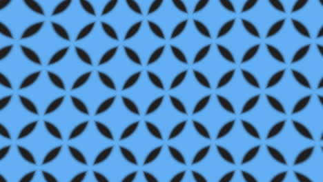 Contrasting-black-and-blue-diagonal-grid-pattern