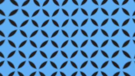 contrasting black and blue diagonal grid pattern