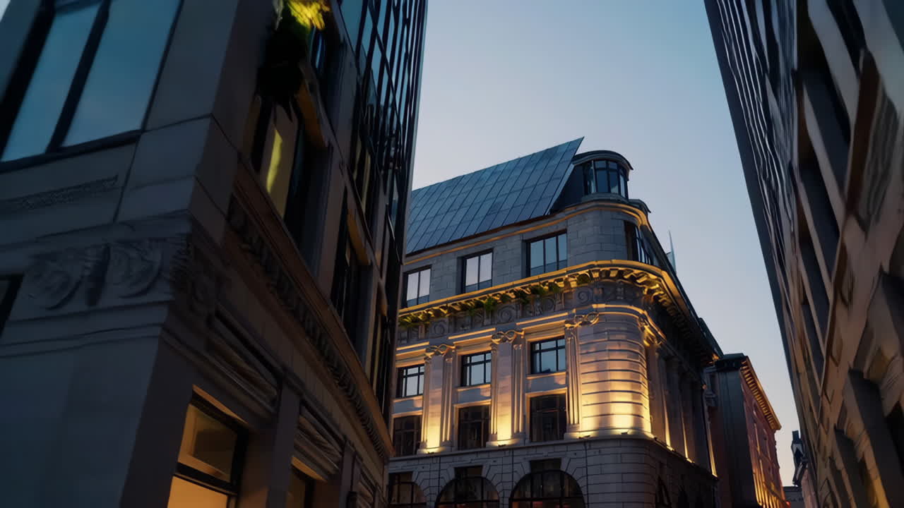 Urban Architecture at Dusk