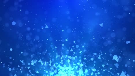 fondo geométrico azul abstracto
