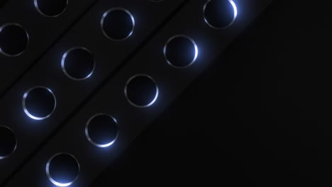 dark abstract geometric background with glowing circles