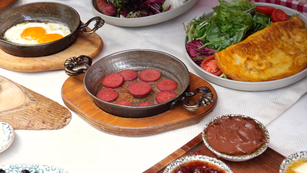 el desayuno turco se extiende