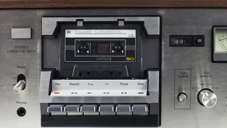 tape deck 18