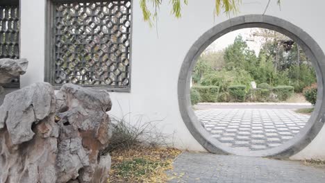 chinese garden entrance