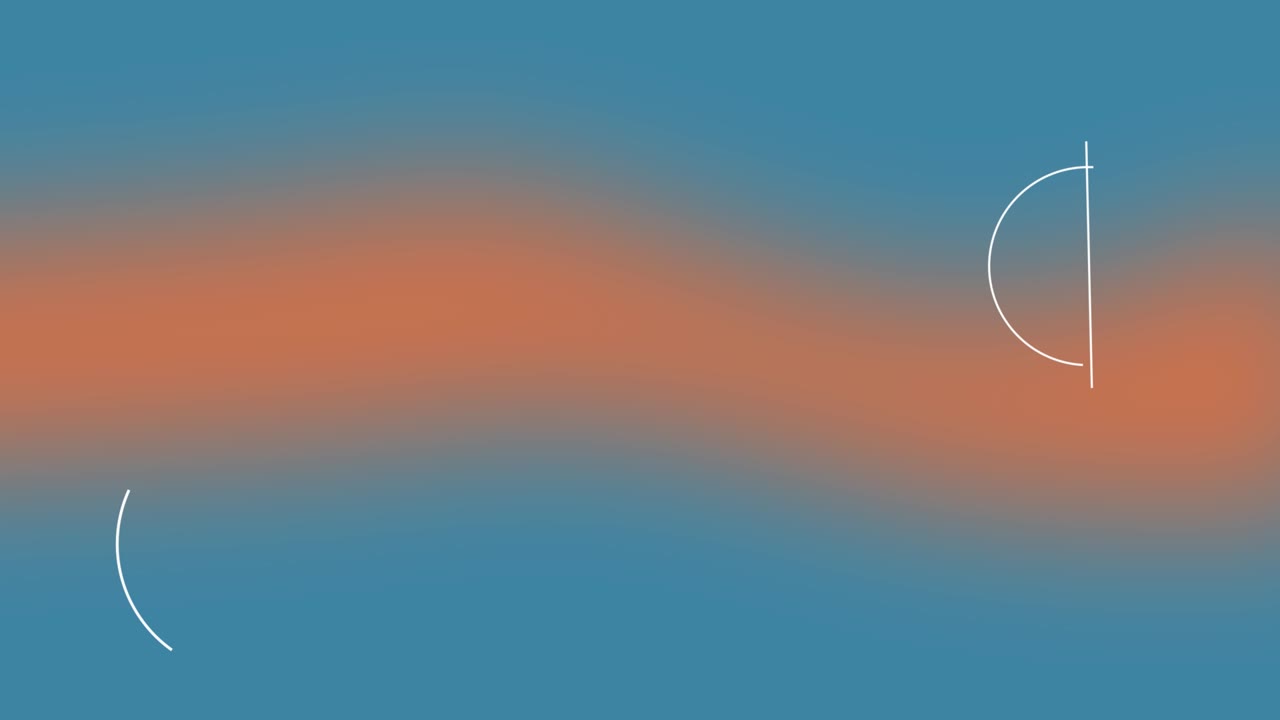 현대적인 평평한 모션 모양의 배경 애니메이션, 원활한 루프