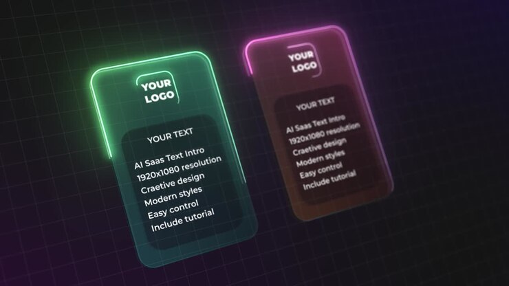AI SaaS Text Intro with Modern Design