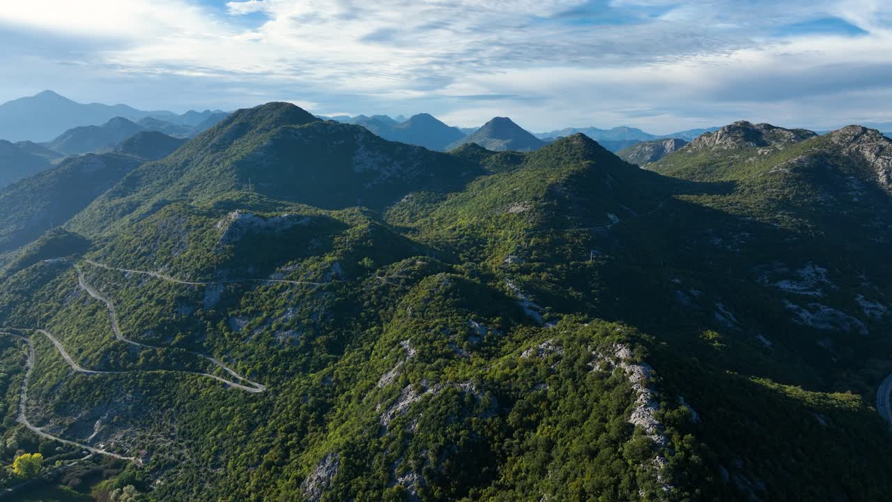 Mountainous region near Lake Skadar on the border of Montenegro and Albania.