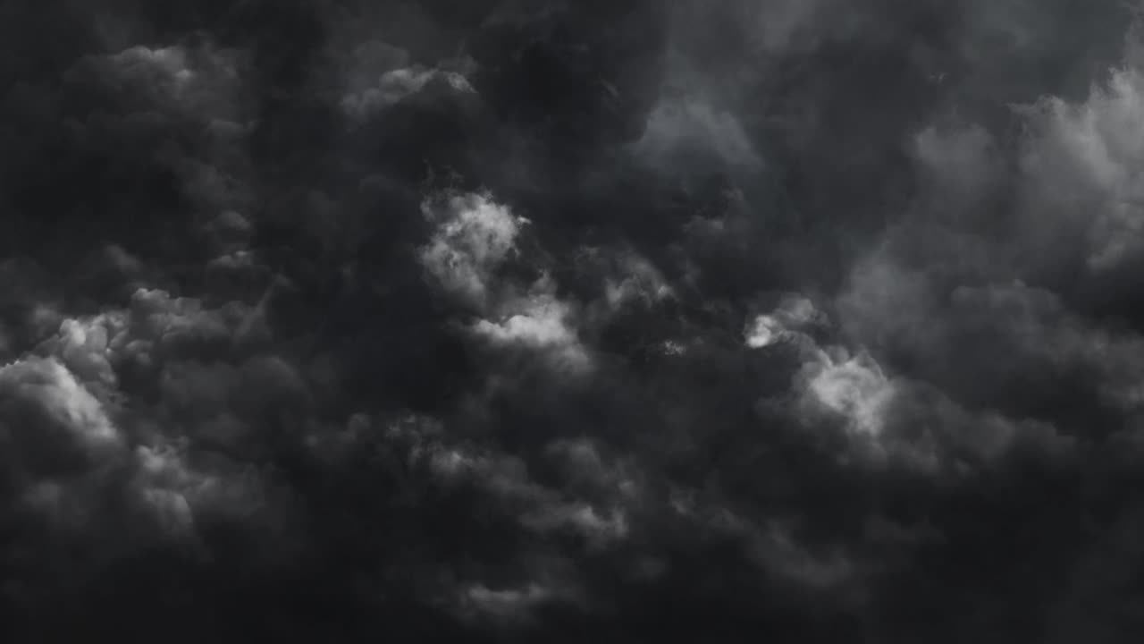 fondo de tormenta de relámpagos pesados de 4k