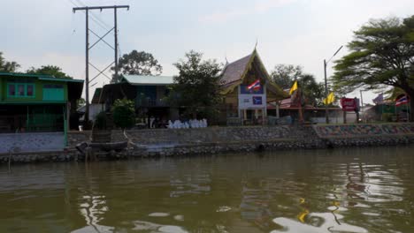 river chao phraya thailand ayutthaya temple building