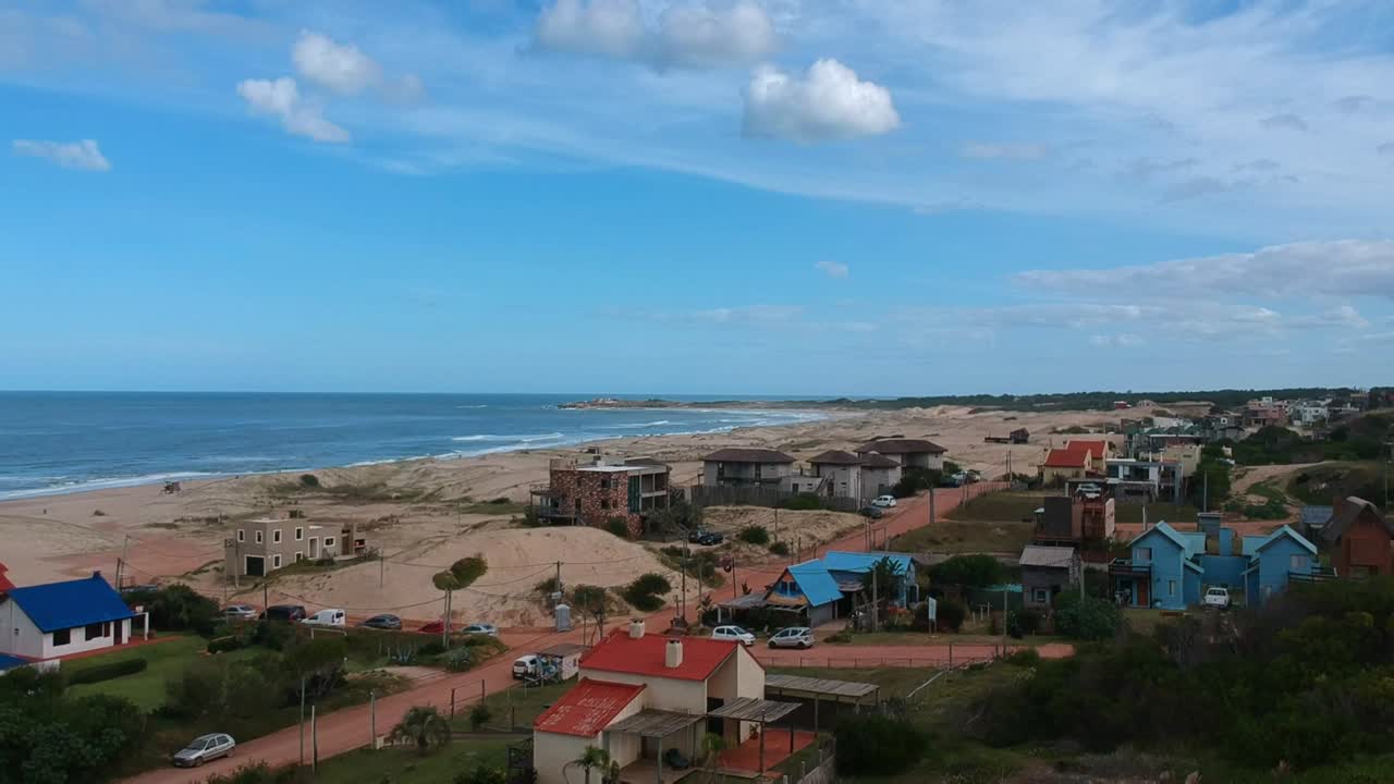 Punta del Diablo, Rocha, Uruguay drone footage