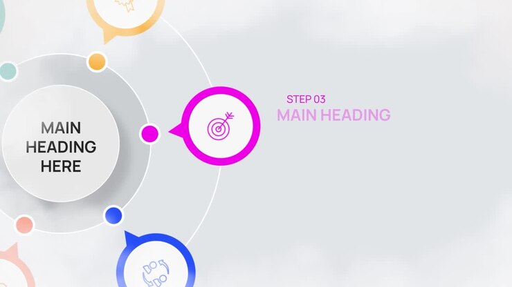 6 step Infographic Template