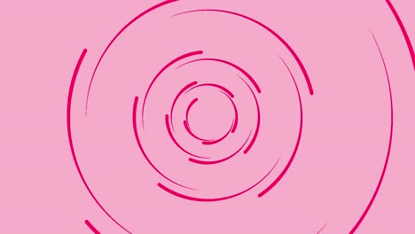 fondo en espiral abstracto rosado