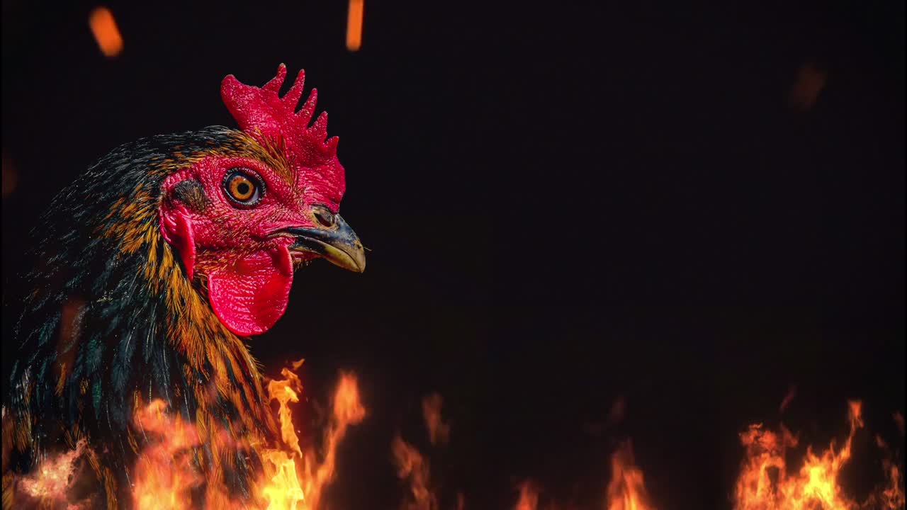 애니메이션 화재 경계와 함께  초상화