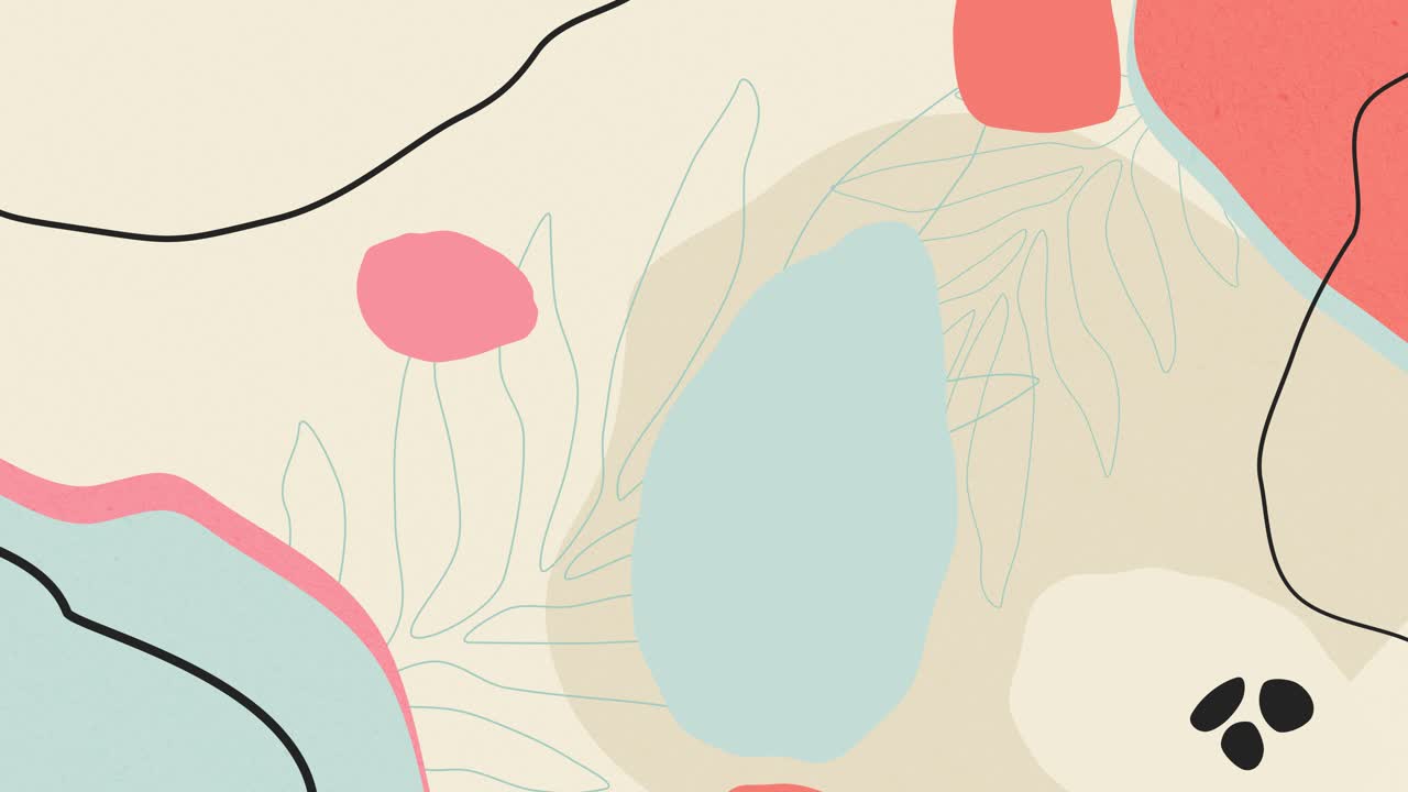 추상적인 열대 배경