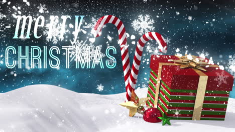 escena de navidad sin costuras con estrella fugaz y saludo