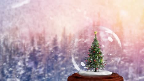 el tiempo festivo de navidad