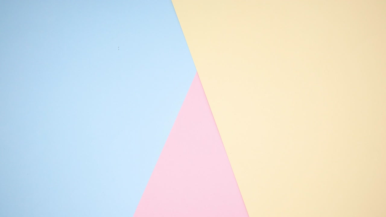 아름다운 메이크업 프레임은 파스텔 배경에 나타납니다 - 스 모션