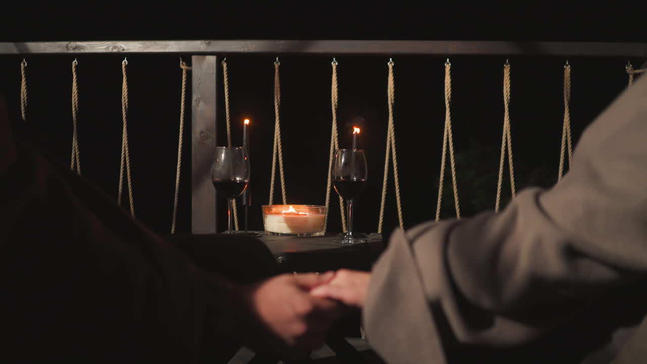 романтическая ночь на балконе