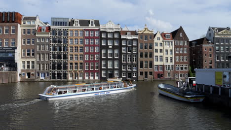 navigating amsterdam's canals and nice buildings: a relaxing cruise