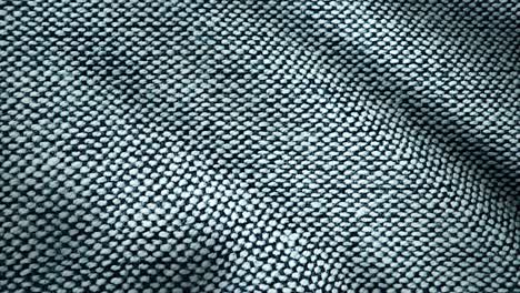 close-up view of a textured woven fabric