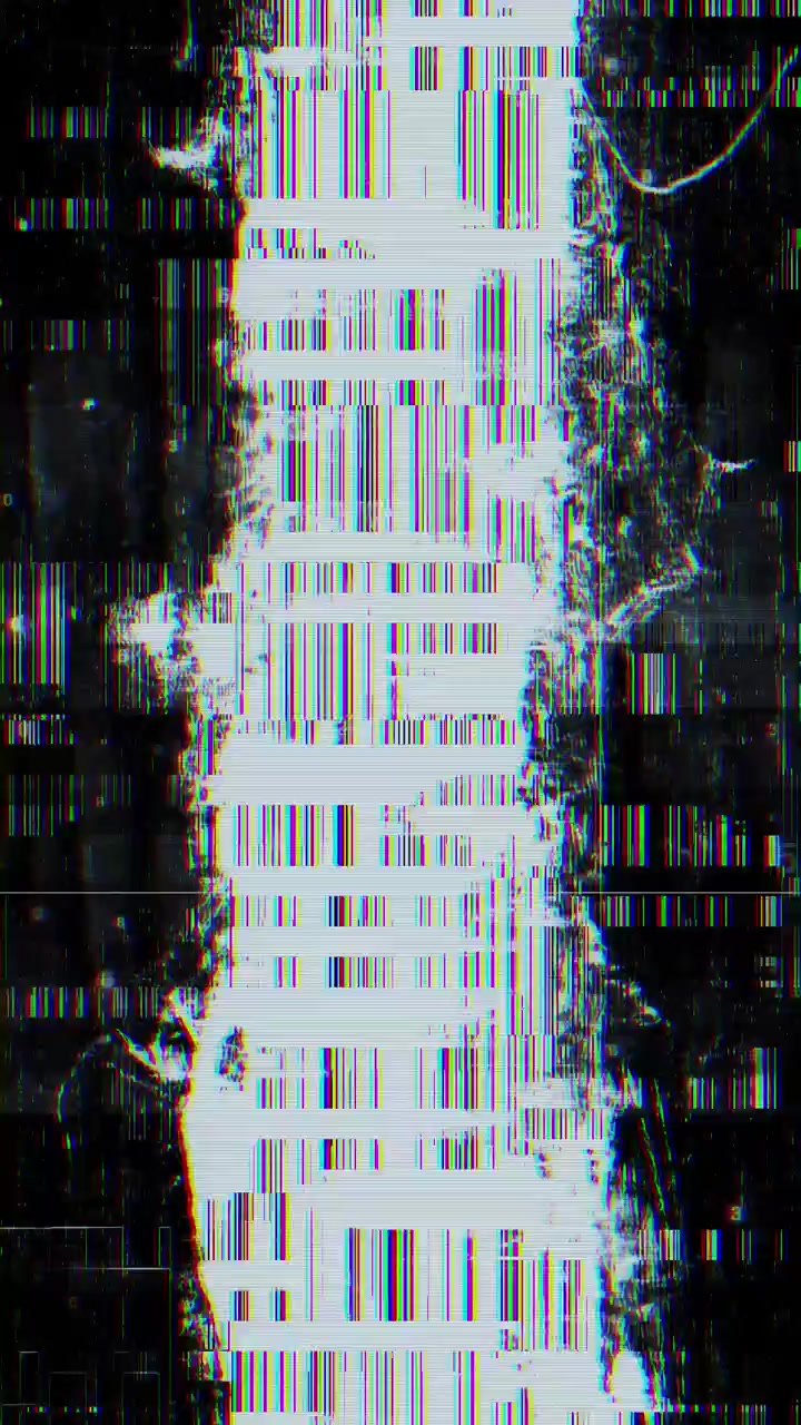 Dark pixel static digital glitch background pixelated static interference and subtle noise flicker