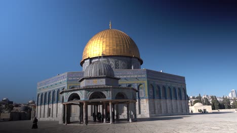 cúpula en la roca jerusalén israel musulmán islam