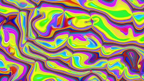 vibrant abstract fluid wave patterns