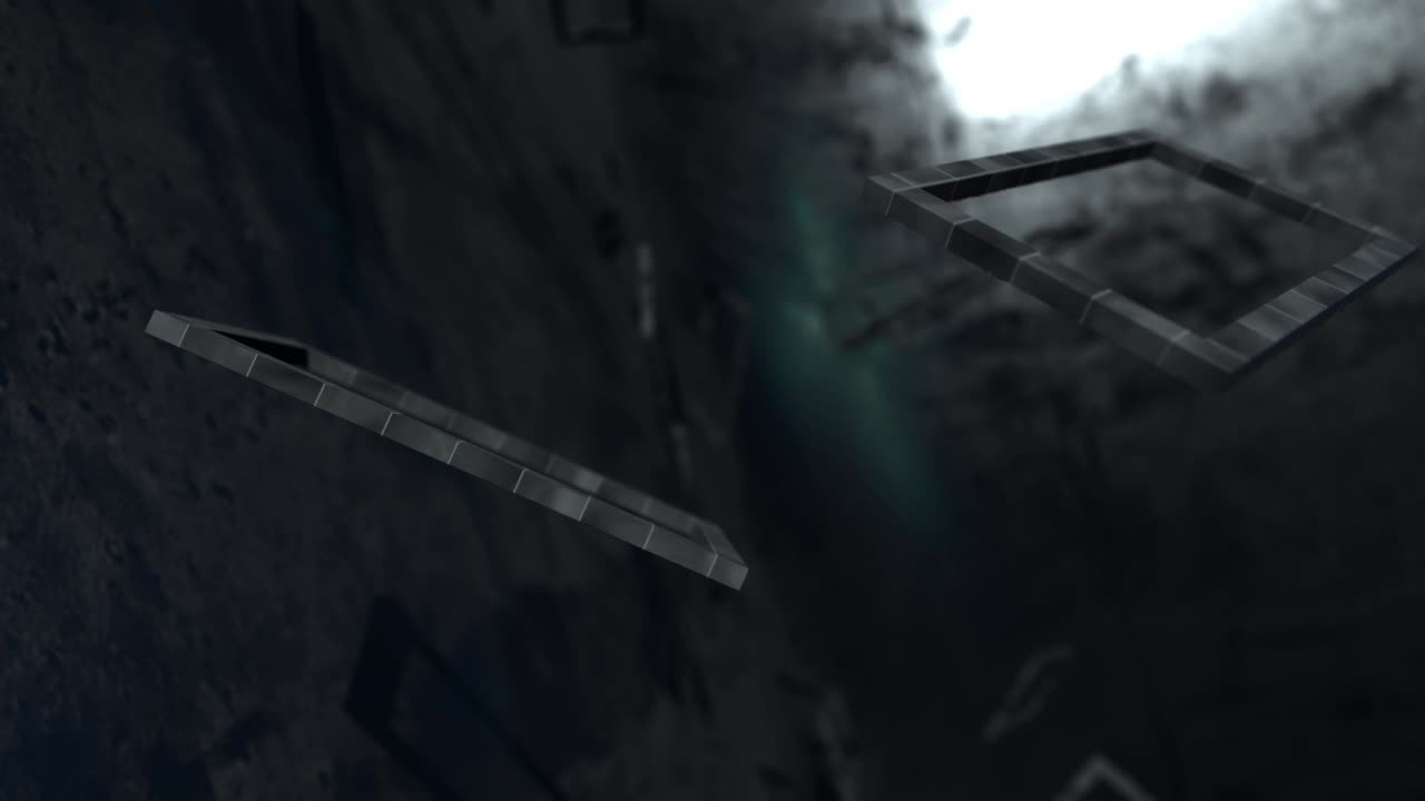 Looping 3D Rectangles 08