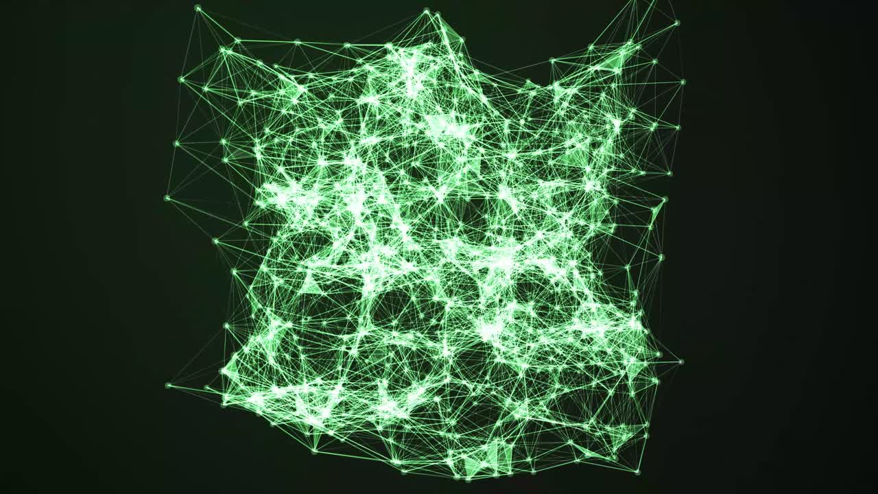 Network Connection Structure Digital Background