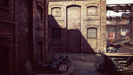 old brewery brick factory buildings