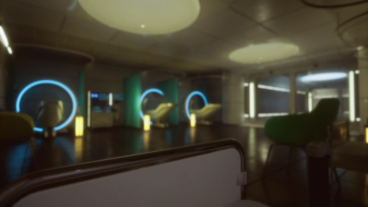 Exploring a futuristic habitat on mars with advanced living spaces and designs