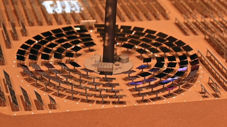The Future Solar Park Design project, Solar Plant model