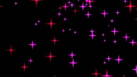glitter black background particle loop animation