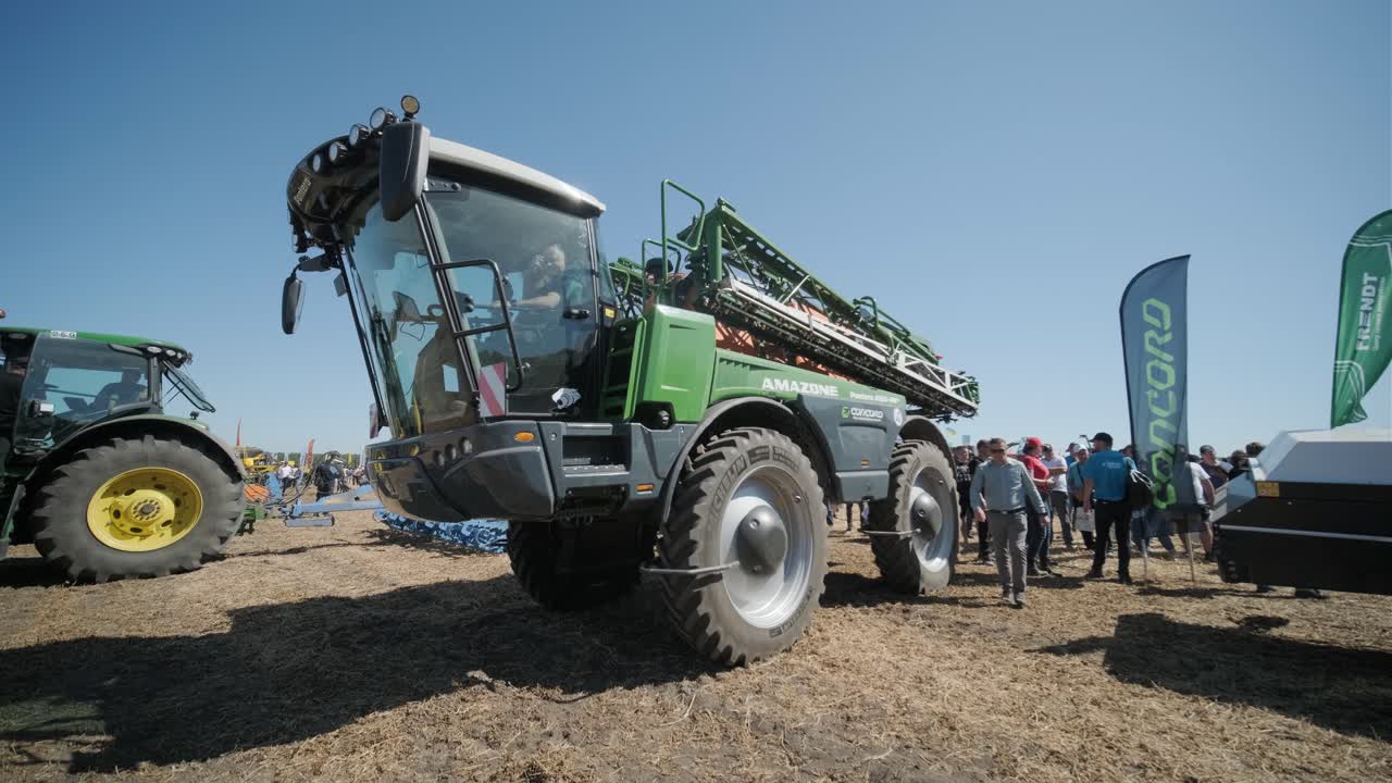 Agricultural Equipment on Display