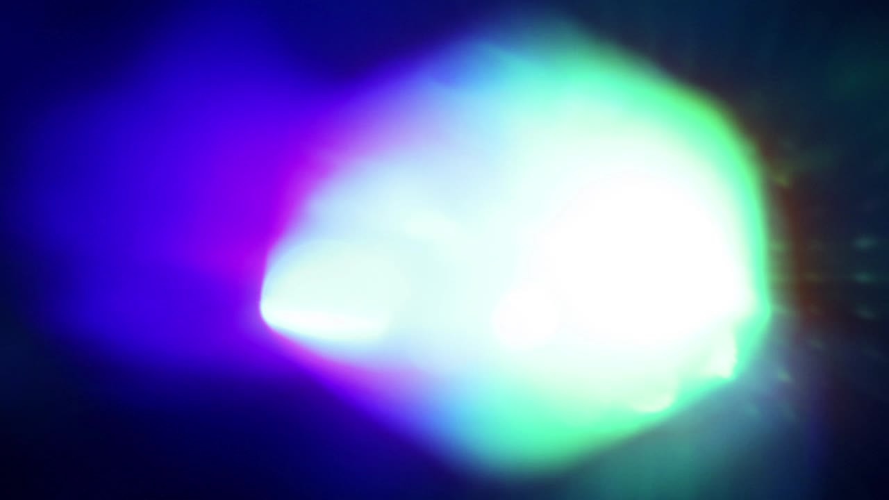 llamaradas de luz abstractas