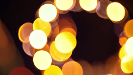 colorful bokeh lights