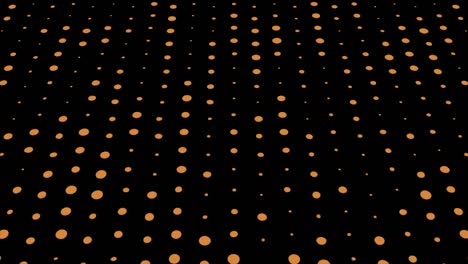 luces naranjas que brillan al azar, resolución de 4k