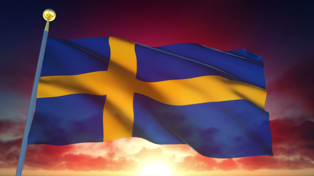 4k 고도로 상세한 스웨덴의 발 loopable