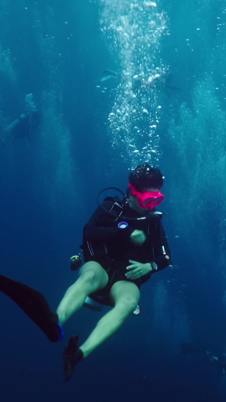 buceo bajo el agua