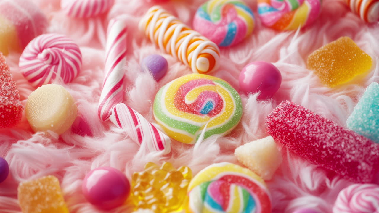 과자 및 사탕 수집