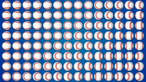 pelota de béisbol deporte americano patrón de fondo azul