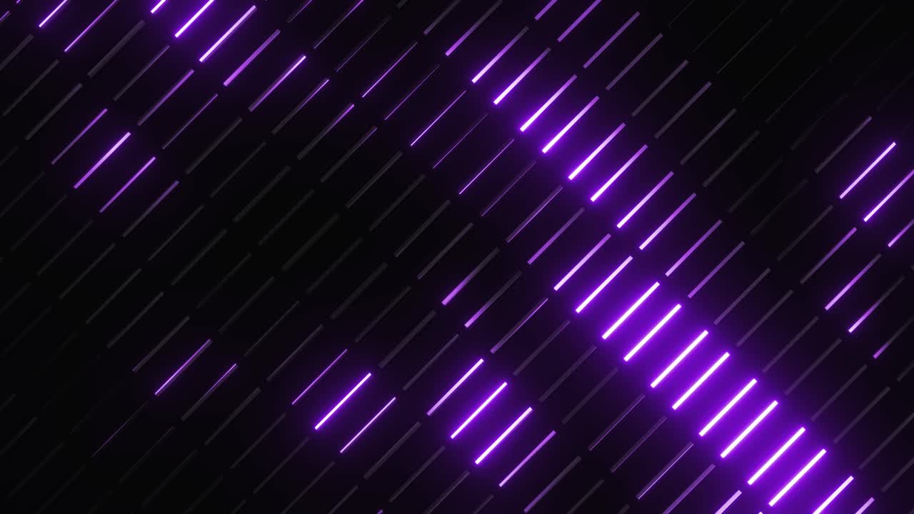 Abstract Purple Neon Grid Background