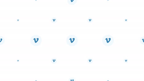 Social-Vimeo-icons-pattern-on-network-background