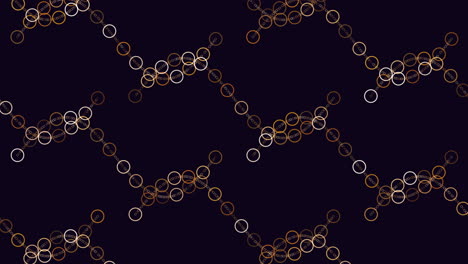 circular pattern on black background mesmerizing design