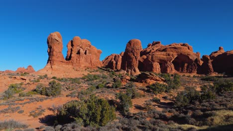 Parque-Nacional-Arches-En-Utah,-Estados-Unidos