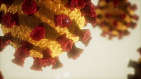 modelo médico del coronavirus covid-19