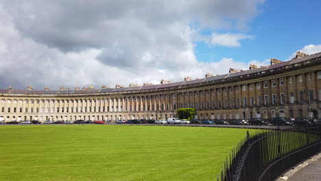 royal crescent in bath, england